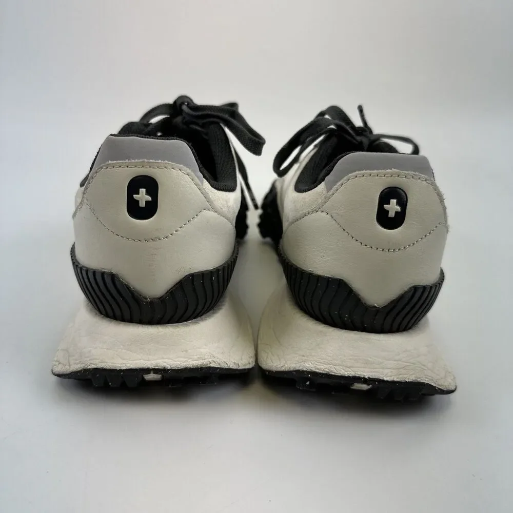 Figs New Balance 3447 Athletic Nursing Sneakers Beige Leather Lace Up Womens 8 - Picture 9 of 16